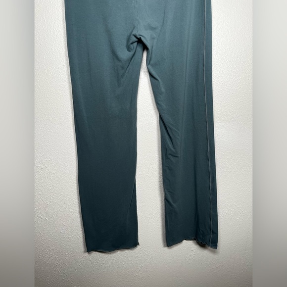 Skims blue/green cotton jersey fold over lounge pants size 2X - Picture 10 of 10